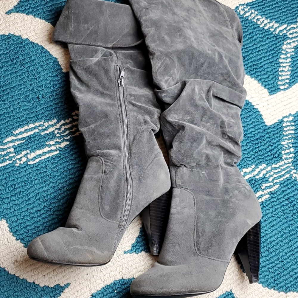 Qupid high-heel boots